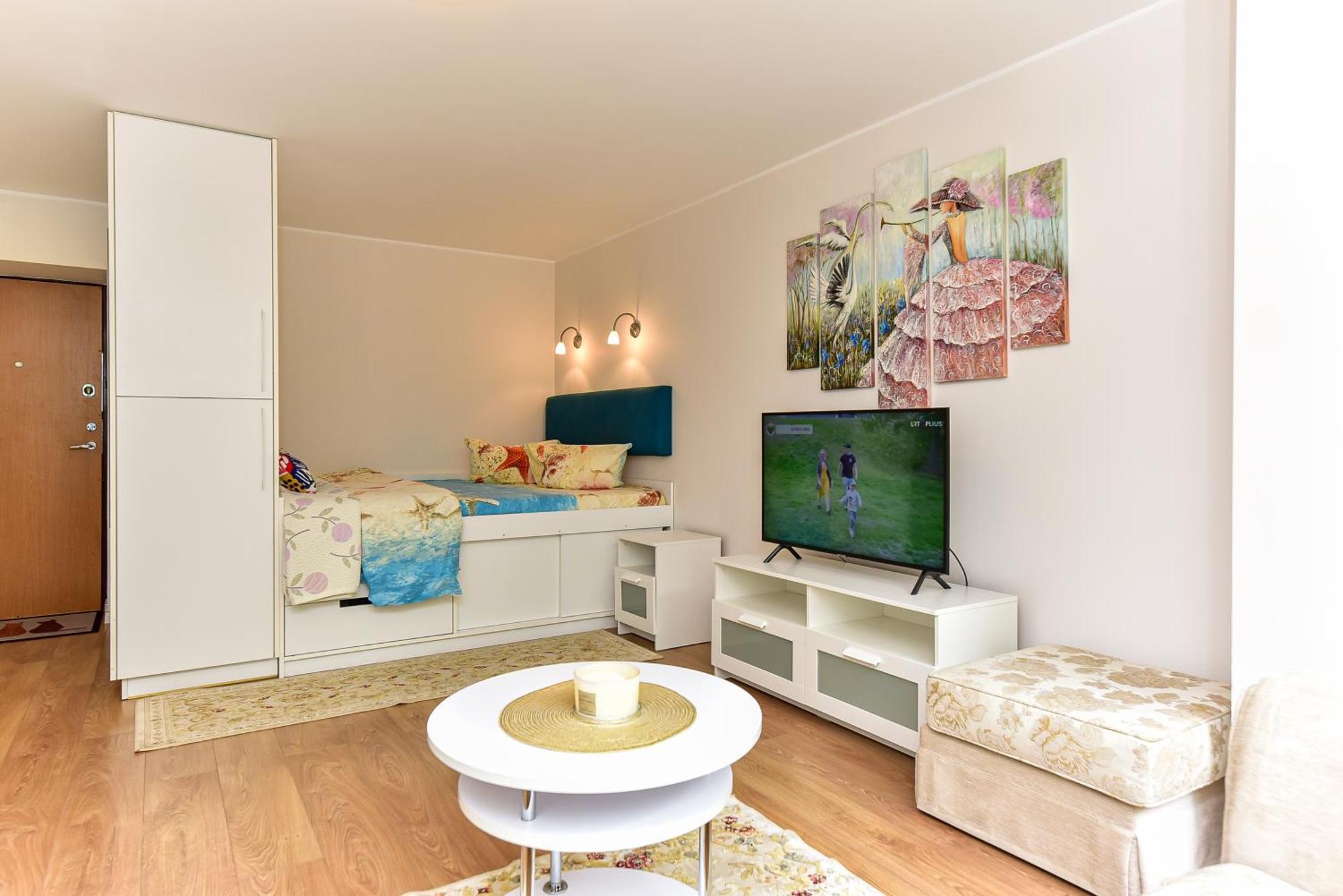 טרקאי Stilingi Apartamentai Su Virtuve Traku Miesto Centre מראה חיצוני תמונה